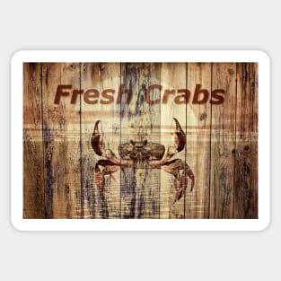 Fresh Crabs - Seafood Sticker
